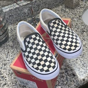 checkerboard vans